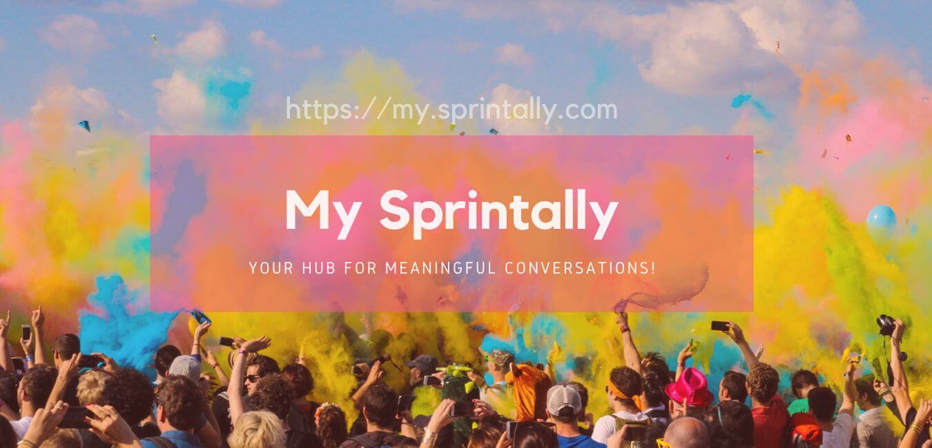 My Sprintally - Your Hub for Meaningful Conversations!