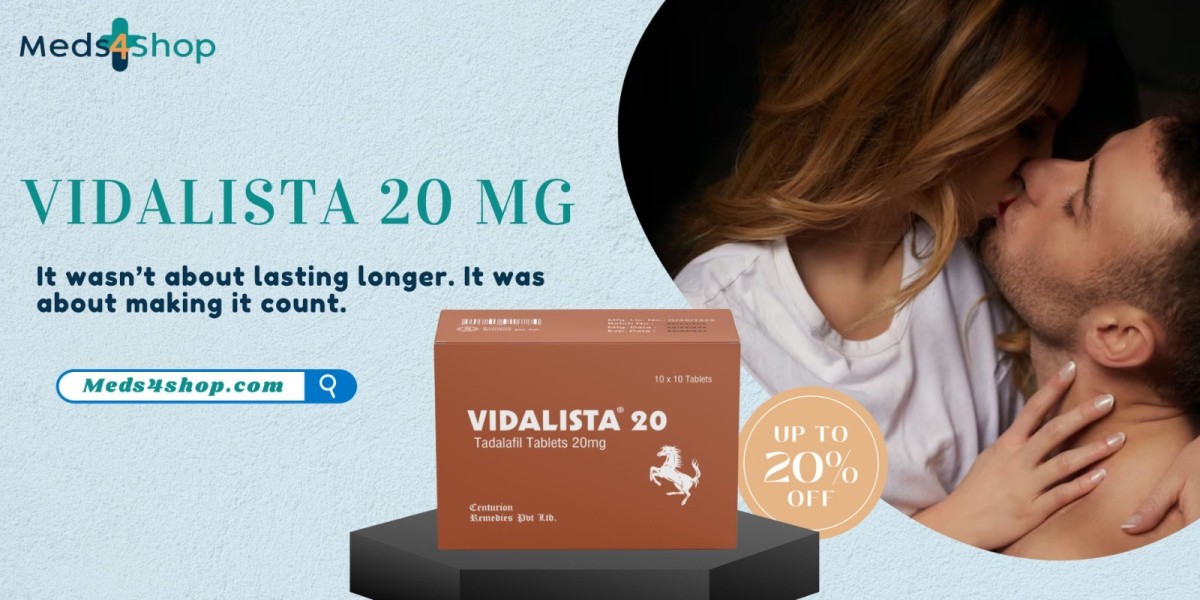 Vidalista 20 mg: The Weekend Pill for ED Issues