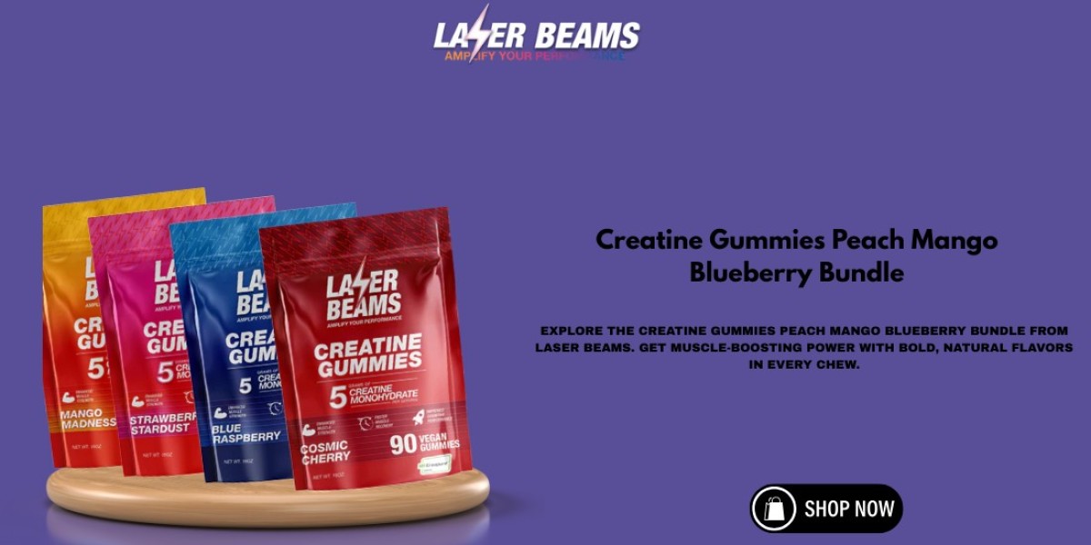 Creatine Gummies Peach Mango Blueberry Bundle: The Ultimate Flavor Fusion for Muscle Support