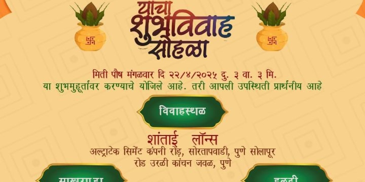 Explore Free Editable Lagna Patrika Format in Marathi for Weddings