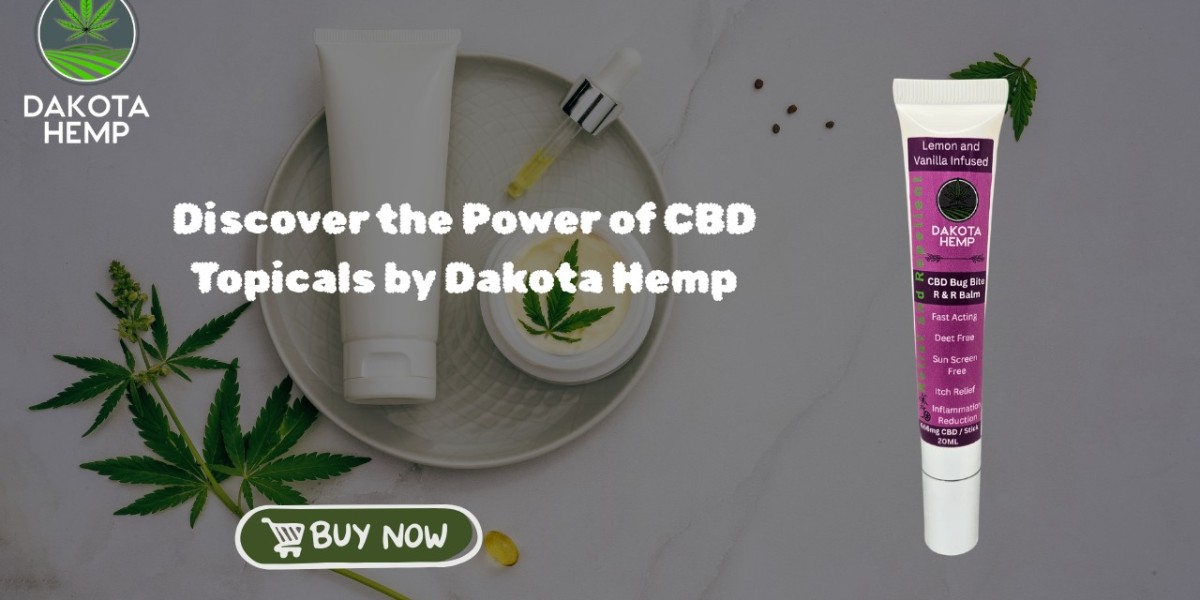 Discover the Power of CBD Topicals by Dakota Hemp
