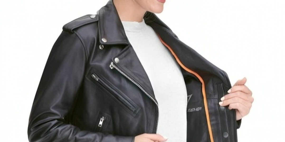 Best Women's Leather Motorcycle Jacket From Reality X Leather in USA and UK