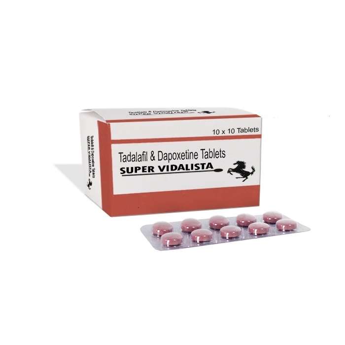 Buy Tadalafil Dapoxetine Online - Super Vidalista - Use, Dosage