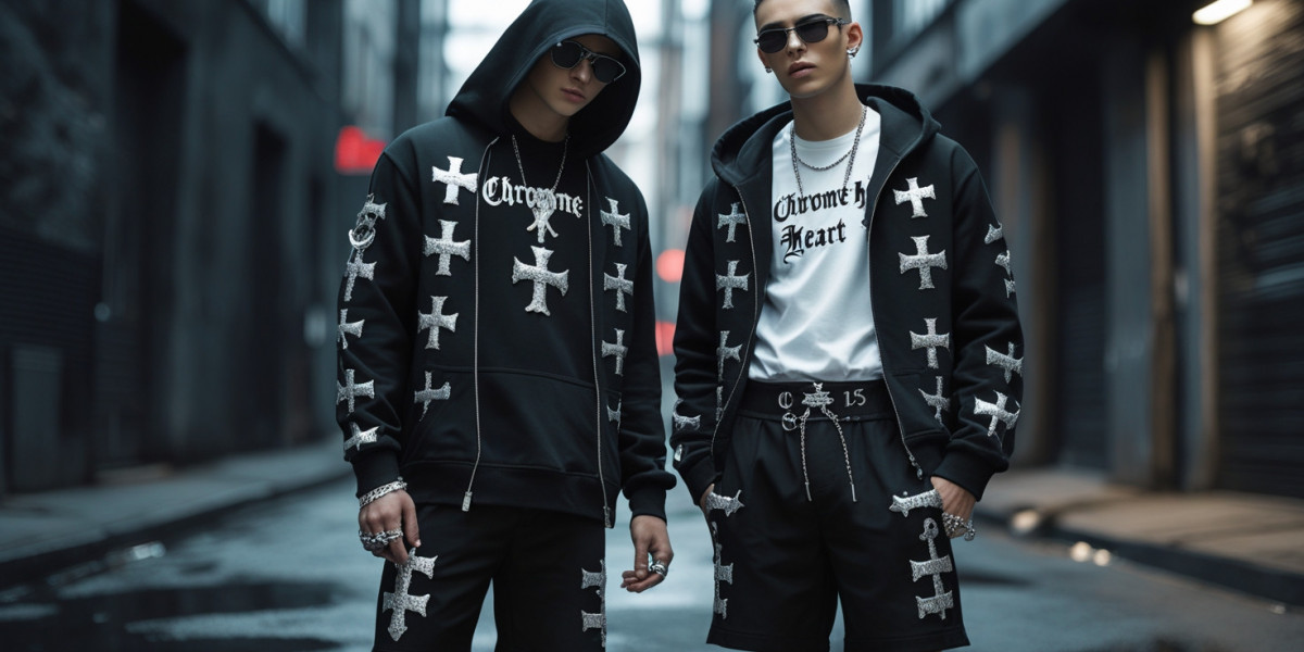 Chrome Hearts Black Hoodie – Luxury Meets Street Style