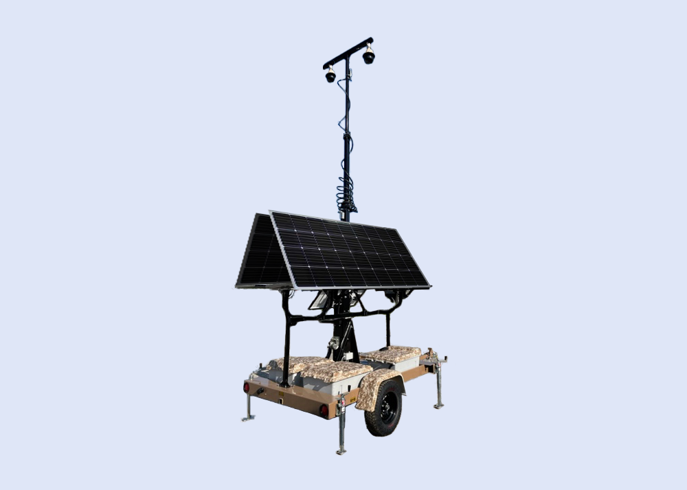 SentryPODS Chariot - Solar Surveillance Trailer