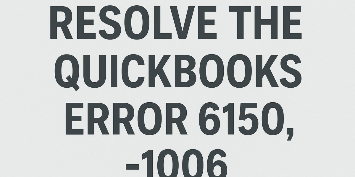 QuickBooks Company File Error 6150, -1006: Repair Guide