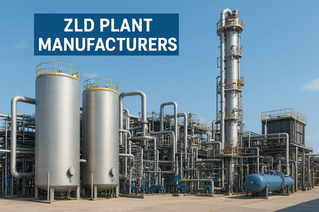 Leading ZLD Plant Manufacturers in India Industrial Solutions