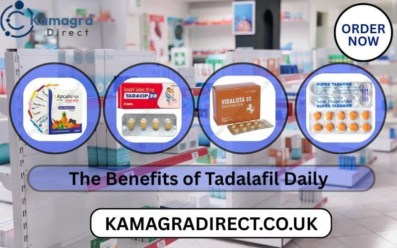 The Benefits of Tadalafil Daily - Map Your Info