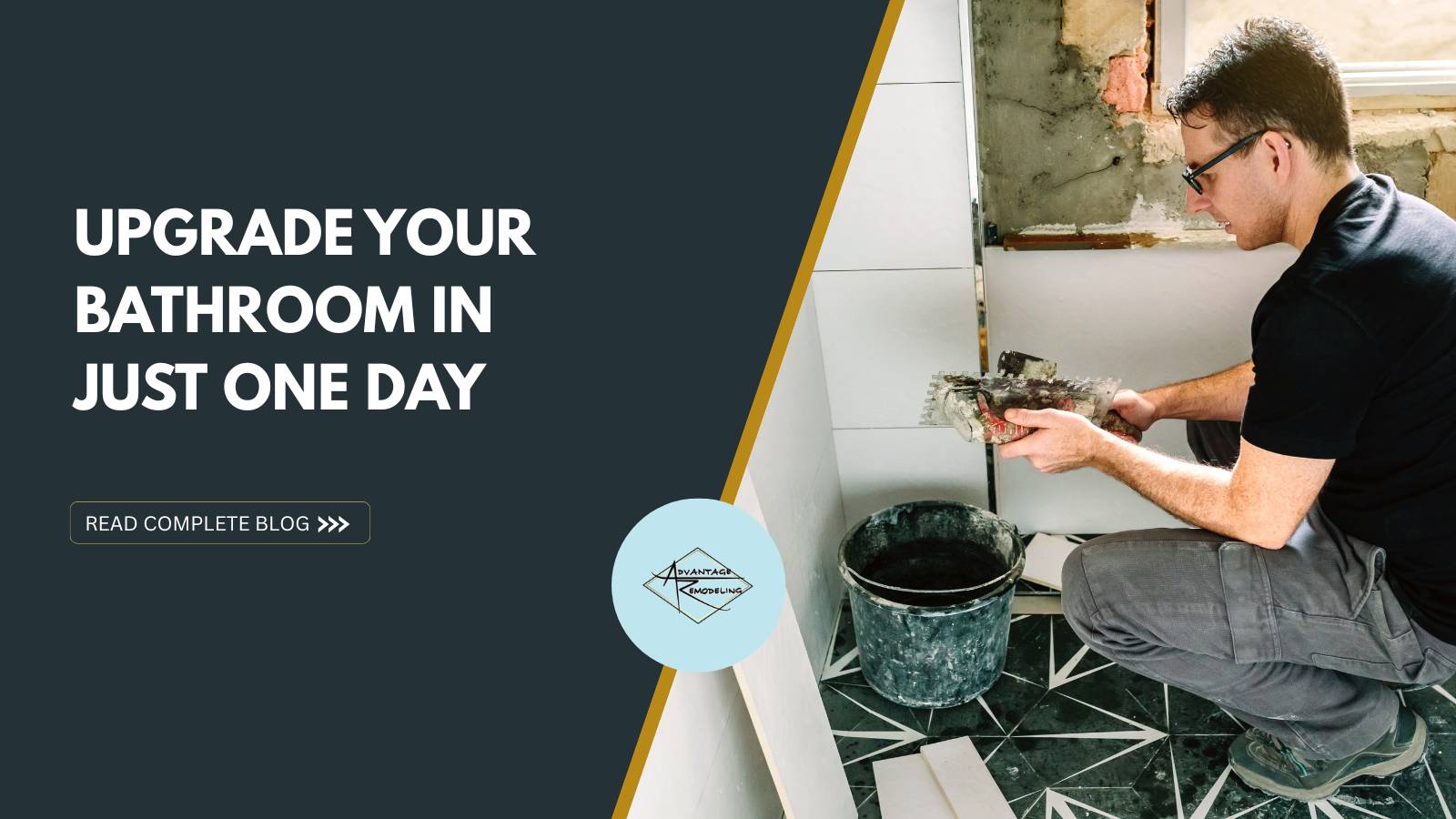 How a One-Day Bathroom Remodel bathroom remodel in one day