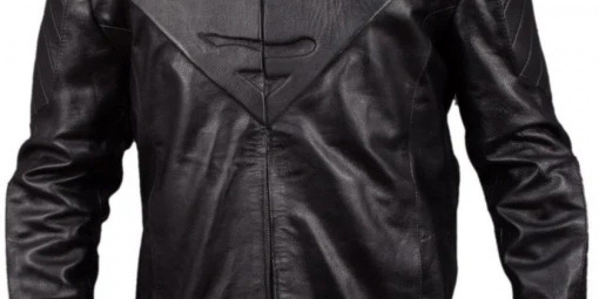 Superman Smallville Black Leather Jacket – A Tribute to TV’s Iconic Man of Steel