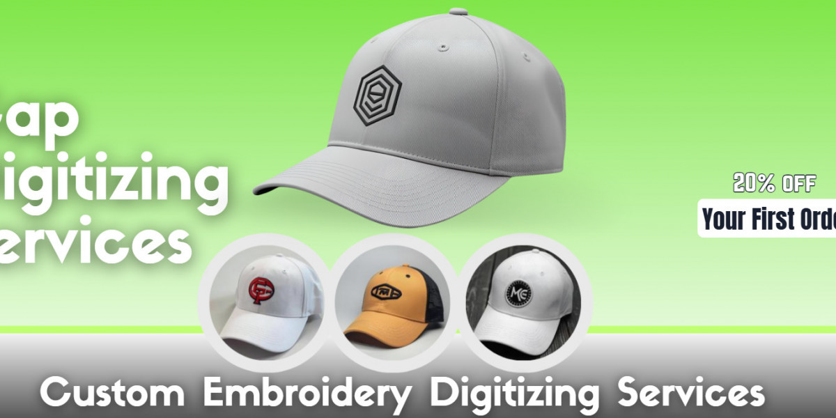 Premium Cap Embroidery Digitizing for Stunning Results in the USA