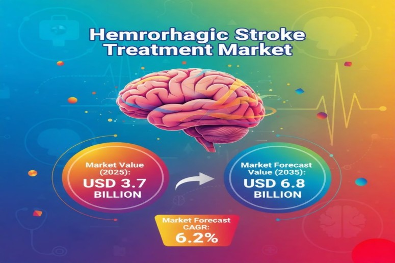 Hemorrhagic Stroke Treatment Market Poised to Reach USD 6.8 Billion by 2035, Driven by Expanding Healthcare Infrastructure – FMIBlog