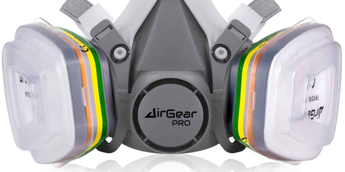 Masques de peinture Air Gear Pro Premium: Sécurité et confort pour chaque tâche.