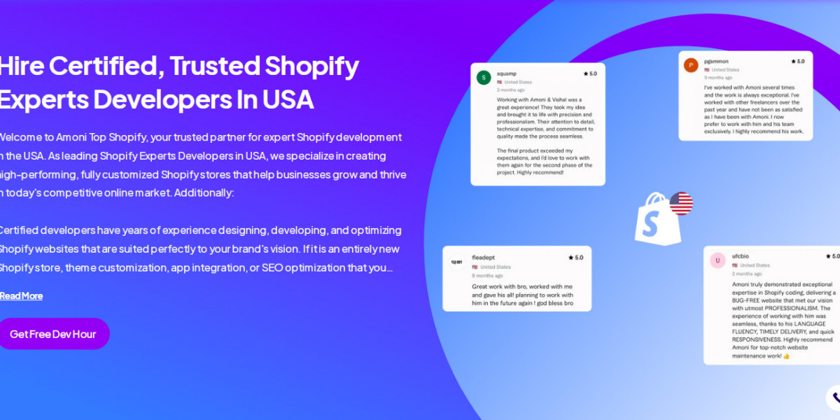 Amoni — Top Shopify Experts & Developers in USA for Your E-Commerce Success