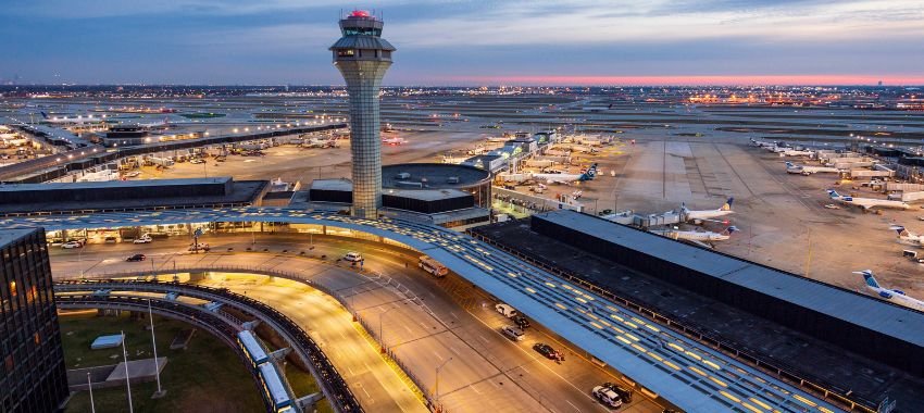 Spirit Airlines ORD Terminal Chicago O'Hare International Airport