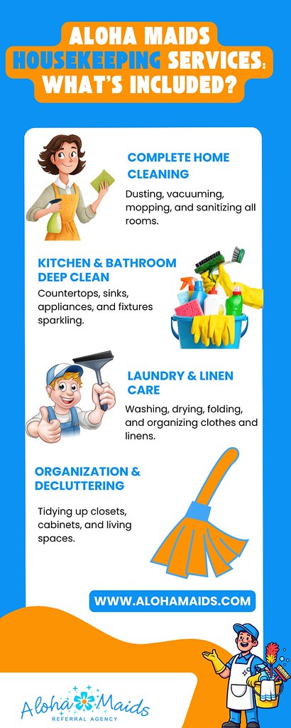 Aloha Maids Housekeeping Services: What’s Included? | Flickr