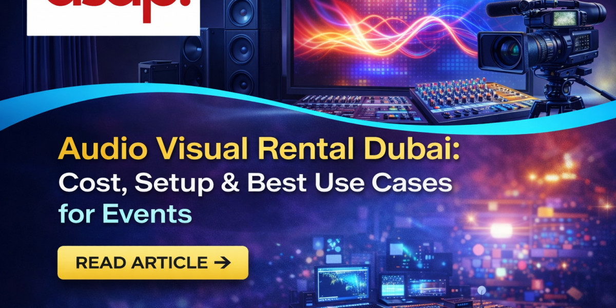 Audio Visual Rental Dubai: Cost, Setup & Best Use Cases for Events
