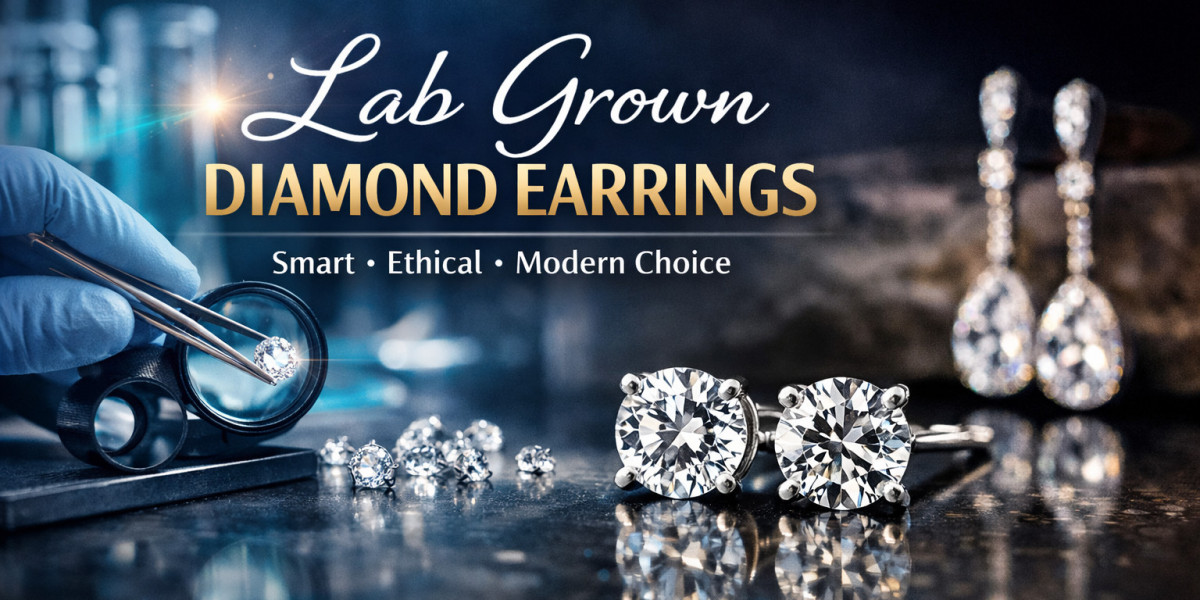 Lab Grown Diamond Earrings: Smart, Ethical & Modern Choice