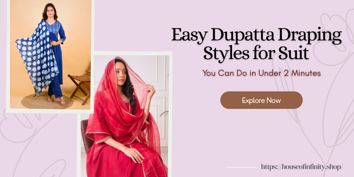 Easy Dupatta Draping Styles for Suit You Can Do in Under 2 Minutes