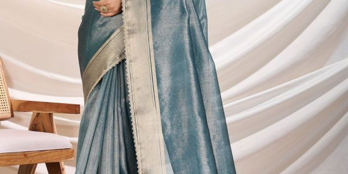 Tissue Linen Saree - Where Elegance Meets Everyday Comfort