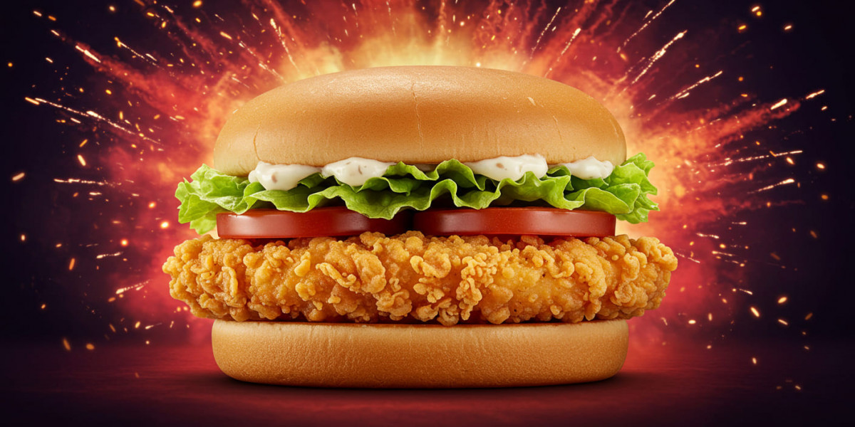 Looking for a Quick, Flavorful Meal? Try the Zinger Chicken Burger Now!
