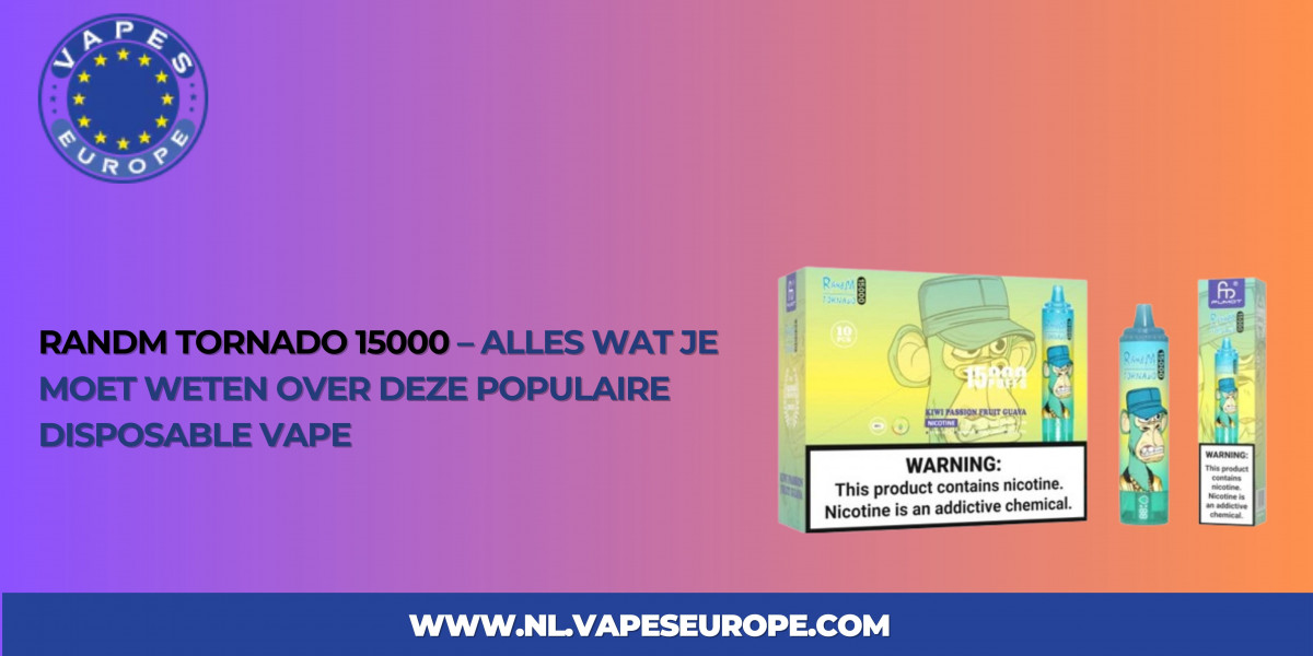 RandM Tornado 15000 – Alles wat je moet weten over deze populaire disposable vape
