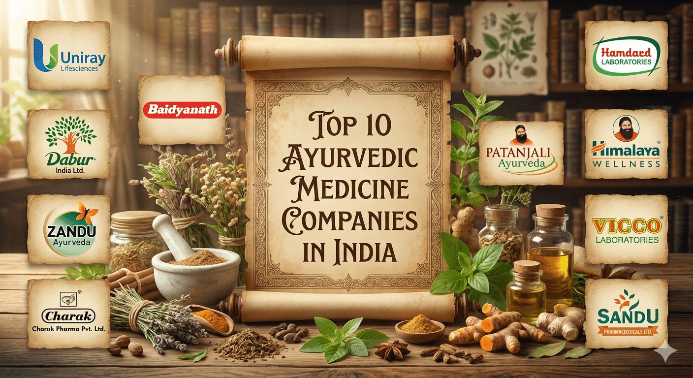 Top 10 Ayurvedic Companies In India
