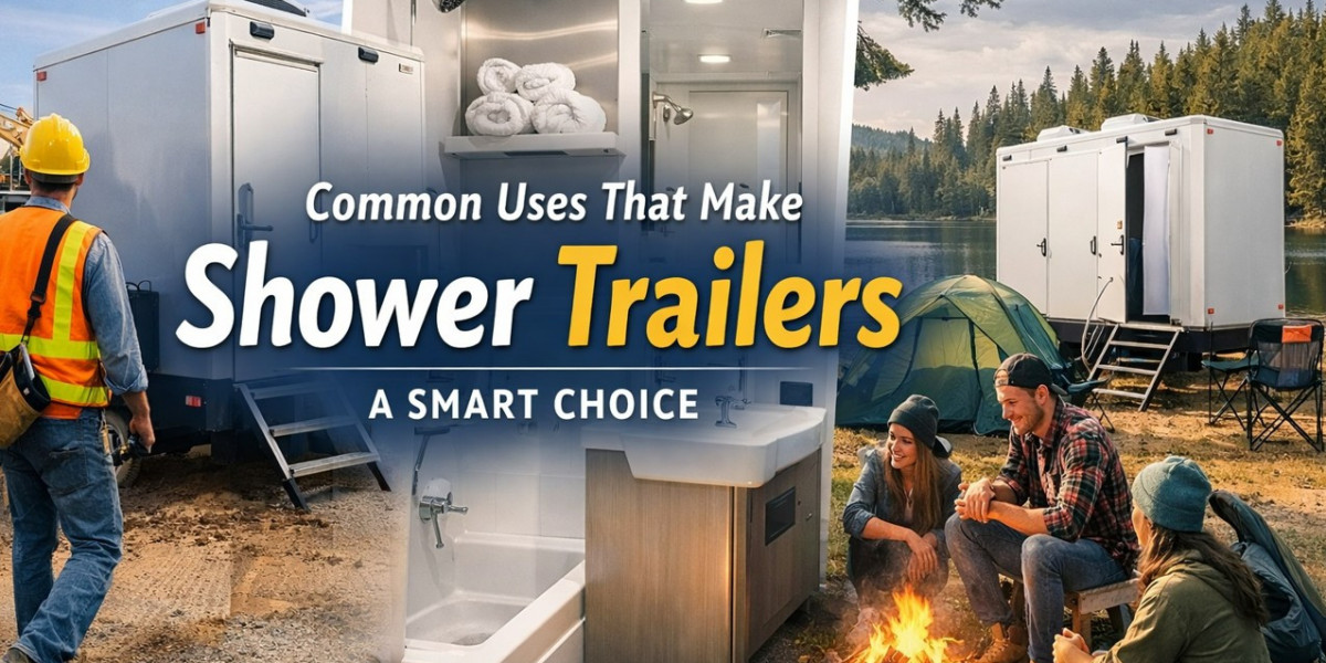 Common Uses That Make Shower Trailers a Smart Choice