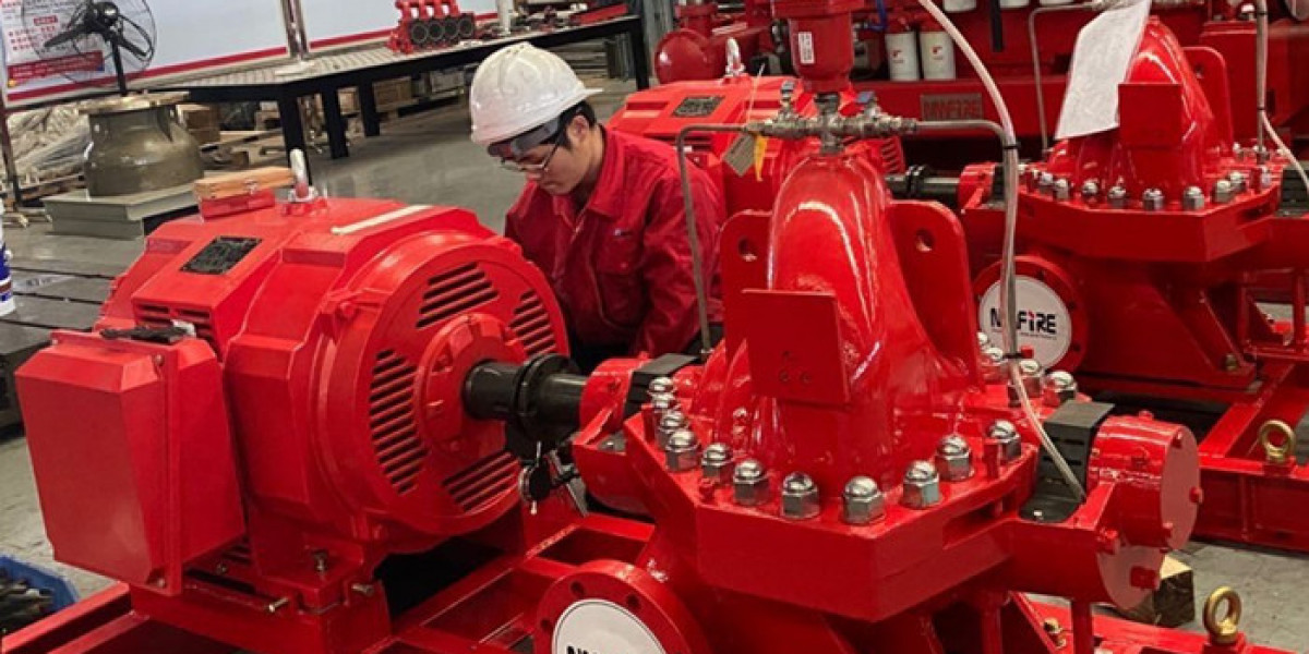 مضخات حريق في السعودية: أفضل الحلول لحماية المنشآت